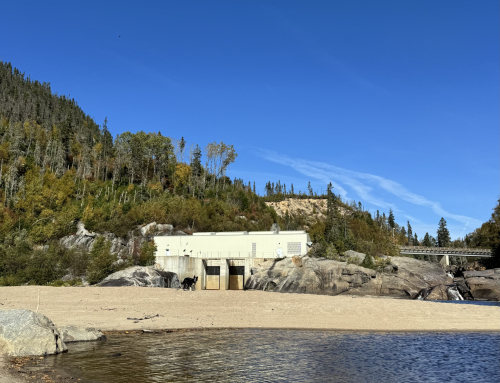 Travaux de maintenances,  Centrale Franquelin, Cote-Nord